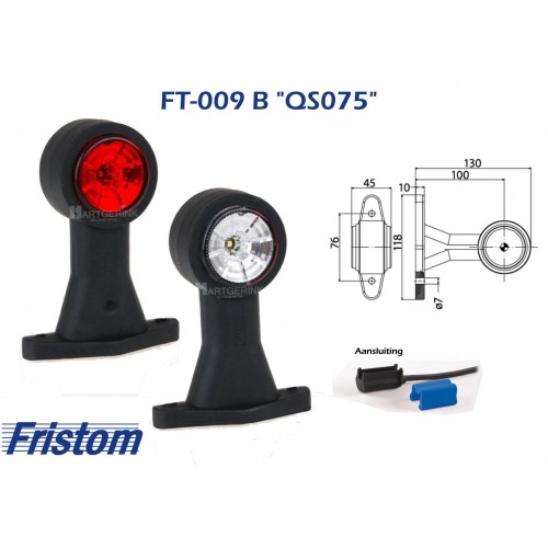 Breedtelicht LED FRISTOM FT-009 B QS075